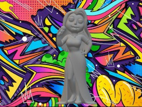 Hayley Smith Model do druku 3D