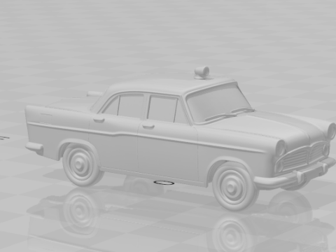 Simca polisi brasil Model Cetak 3D