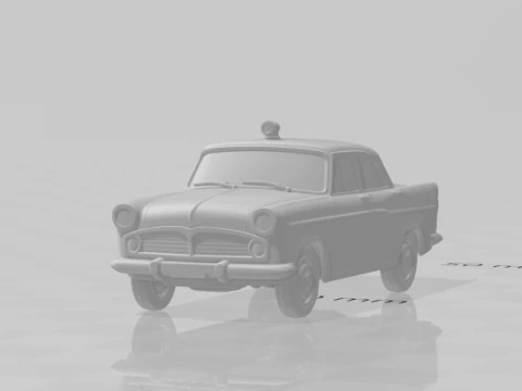 Simca police brazil 3D Print Model