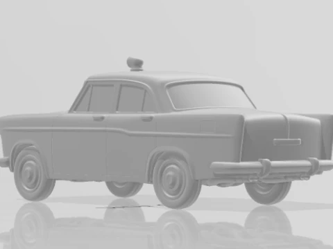 Simca police brazil 3D Print Model
