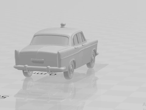 Simca police brazil 3D Print Model