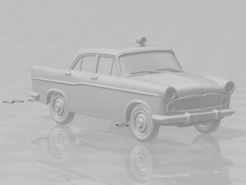Simca police brazil 3D Print Model