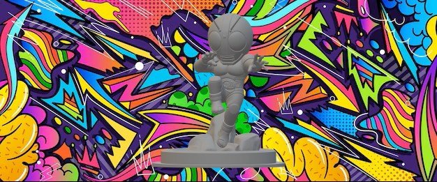 Cavalier Kamen Modèles 3D en vedette .c4d .max .obj .3ds .fbx .stl .blend 