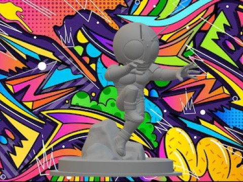 Cavalier Kamen Modèles 3D en vedette