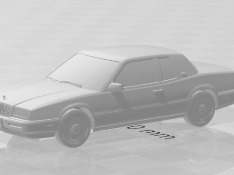 Buick Riviera 7 gen 3D Print Model