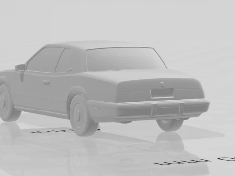 Buick Riviera 7 gen 3D Print Model