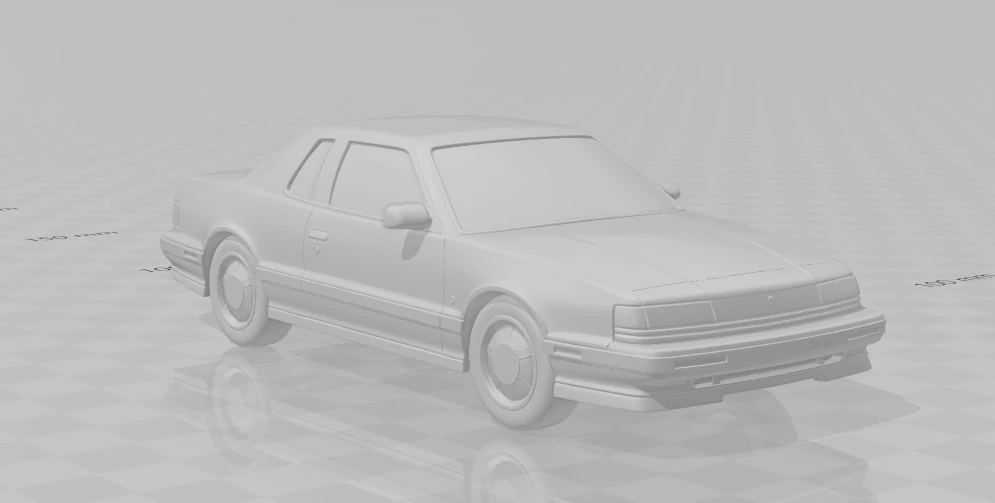 Oldsmobile Toronado Trofeo 3D Print Model .c4d .max .obj .3ds .fbx .stl .blend