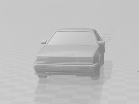 Trofeo Toronado Mobil Lama Model Cetak 3D