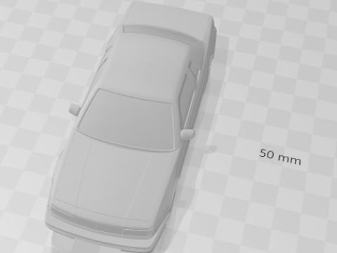 Trofeo Toronado Mobil Lama Model Cetak 3D