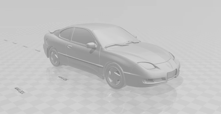 Pontiac sunfire 3D Print Model .c4d .max .obj .3ds .fbx .stl .blend