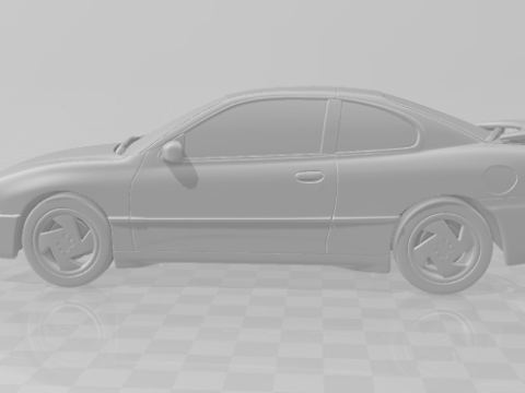 폰티악 선파이어 3D 프린트 모델