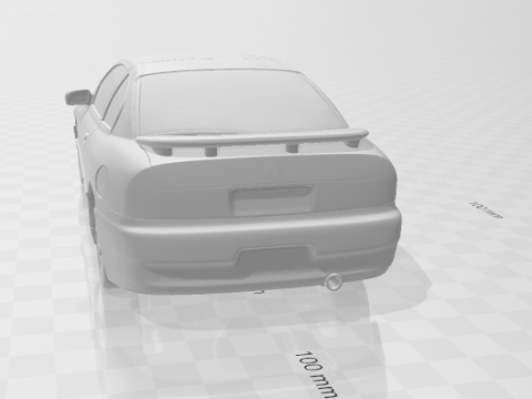 폰티악 선파이어 3D 프린트 모델