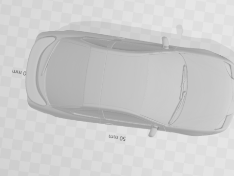 폰티악 선파이어 3D 프린트 모델