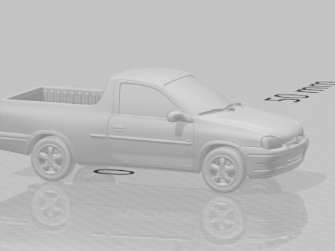 Ritiro della Chevrolet Corsa Modello di stampa 3D