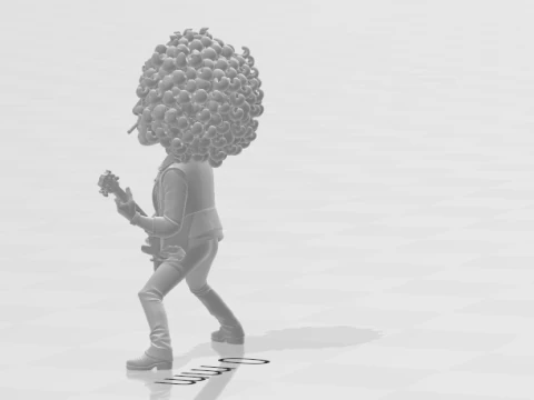 Barra oblicua Modelo de impresión 3D