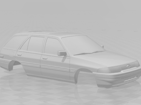 Escort 3D Print Model