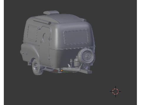 Hotwheels trailer classic 3D Print Model
