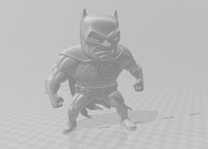 Бетмен 3D Принт Модель .c4d .max .obj .3ds .fbx .stl .blend