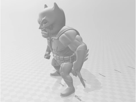 Бетмен 3D Принт Модель