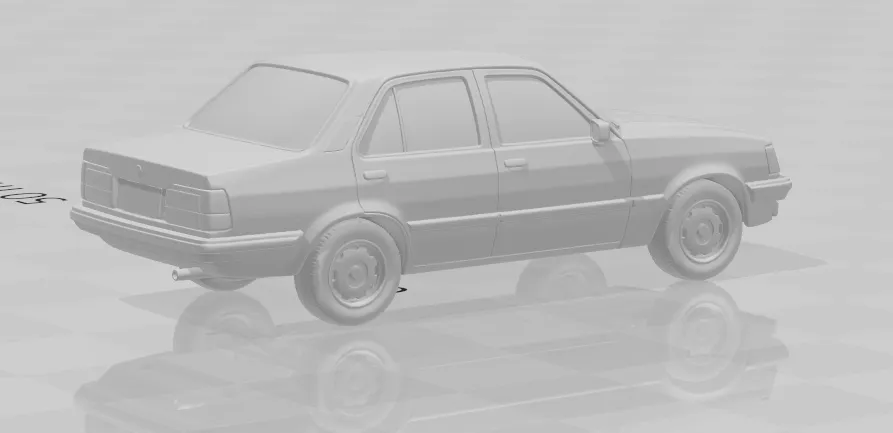 Isuzu 3D Print Model .c4d .max .obj .3ds .fbx .stl .blend