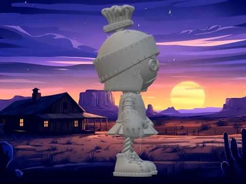 Marvin the Martian-Craftcore 3D Print Model