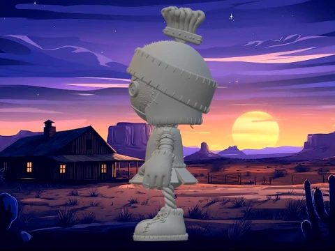 Marvin the Martian-Craftcore 3D Print Model