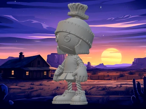 Marvin the Martian-Craftcore 3D Print Model
