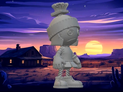 Marvin the Martian-Craftcore 3D Print Model