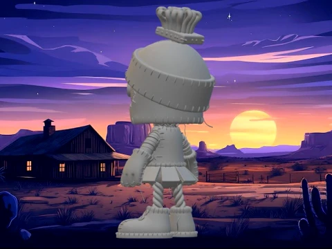Marvin the Martian-Craftcore 3D Print Model