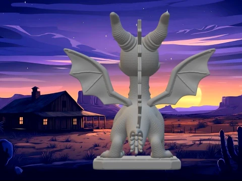 Spyro 3D Print Model