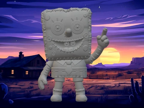 Spongebob-Craftcore 3D Print Model