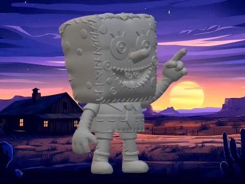 Spongebob-Craftcore 3D Print Model