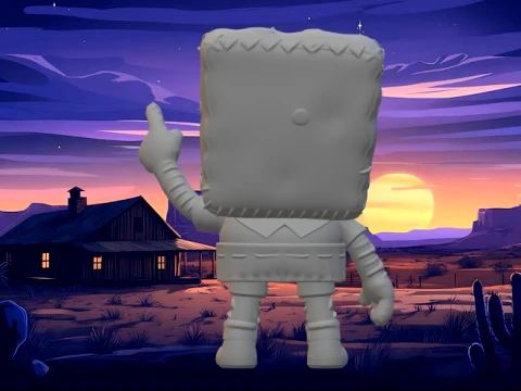 Spongebob-Craftcore 3D Print Model