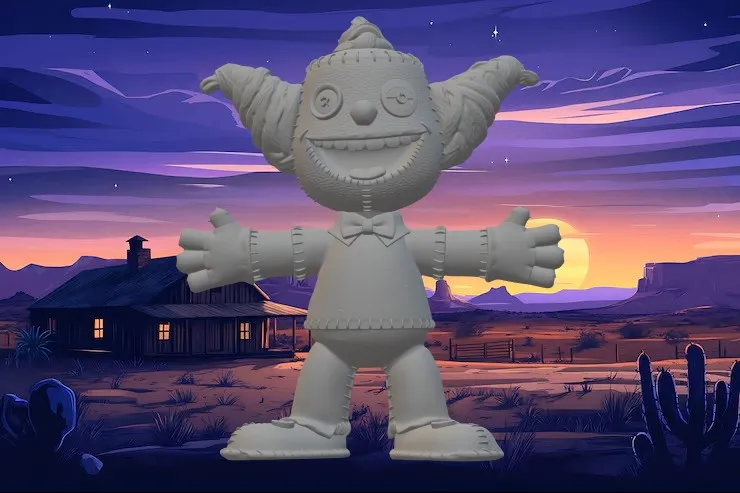 Krusty-craftcore 3D Print Model .c4d .max .obj .3ds .fbx .stl .blend