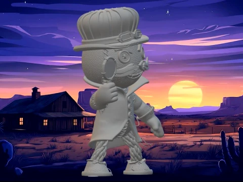 Dastardly 3D Print Model
