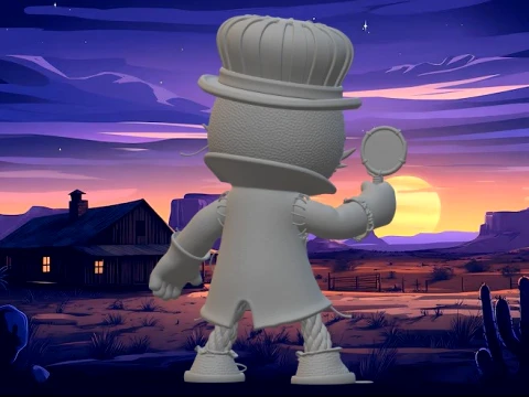 Dastardly 3D Print Model