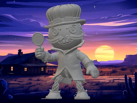 Dastardly 3D Print Model