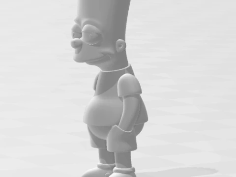 Bart simpsons 3D Print Model