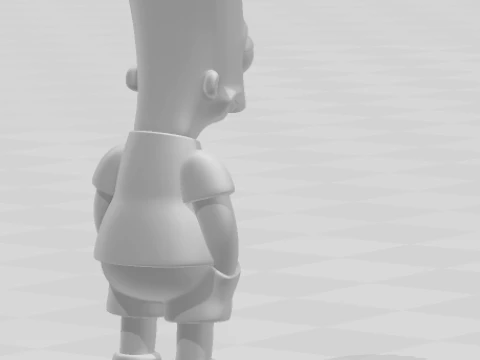 Bart simpsons 3D Print Model