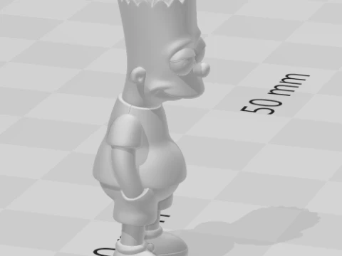 Bart simpsons 3D Print Model