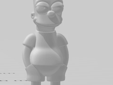 Bart simpsons 3D Print Model