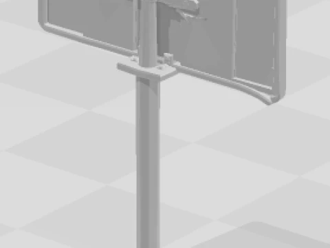 Assets diorama motel 3D Print Model
