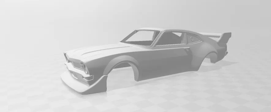 Maverick 3D Print Model .c4d .max .obj .3ds .fbx .stl .blend 