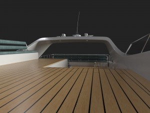 luxury yacht 3D 모델