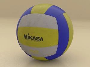 프로 배구 3D 모델