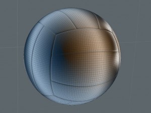 professional volleyball 3D Model