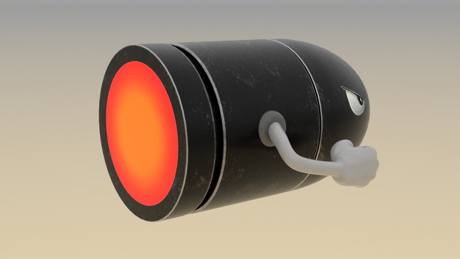 Super Mario Bullet Bill 3d Model In Other 3dexport