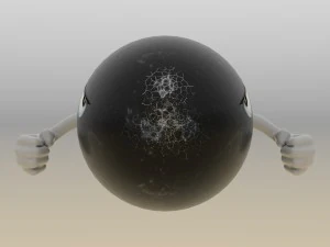 super mario bullet bill 3D Model