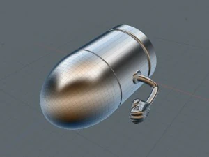 super mario bullet bill 3D Model