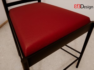 hill house chair by charles rennie mackintosh Modelo 3D